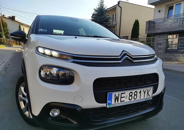 Citroen C3 cena 49900 przebieg: 80000, rok produkcji 2020 z Lipno małe 667